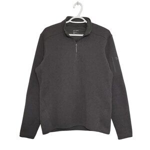 Arcteryx covert 1/2 zip fleece jacket dark gray size M